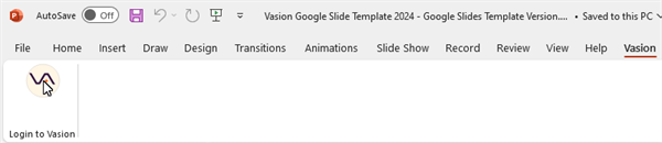 Select the Login to Vasion button. Select the Login to Vasion button.